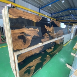 Đá đen Vân Gỗ NT