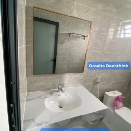 Đá lavabo Trắng Vân