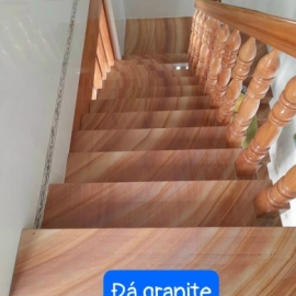 Đá vân Gỗ Cầu Thang