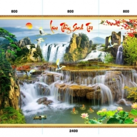Gạch tranh 5D hình thác